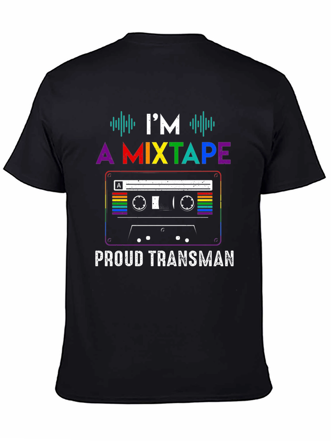 Proud Transman Mixtape Graphic T-Shirt