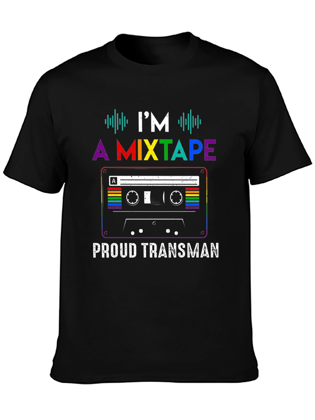 Proud Transman Mixtape Graphic T-Shirt