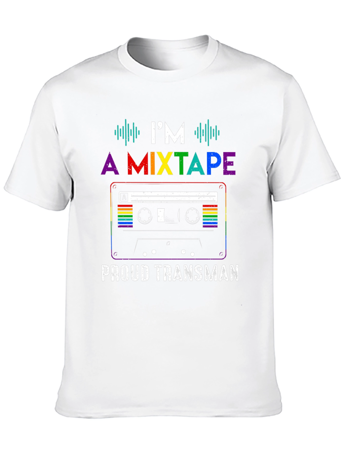 Proud Transman Mixtape Graphic T-Shirt