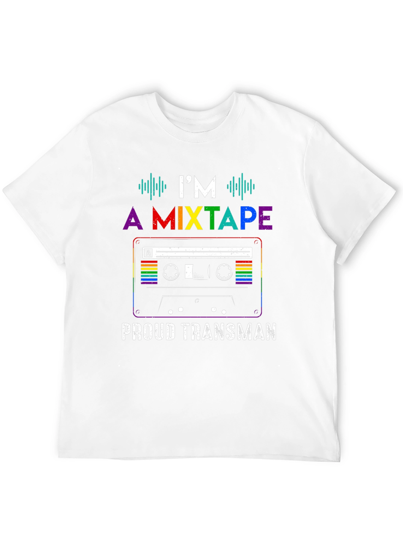 Proud Transman Mixtape Graphic T-Shirt