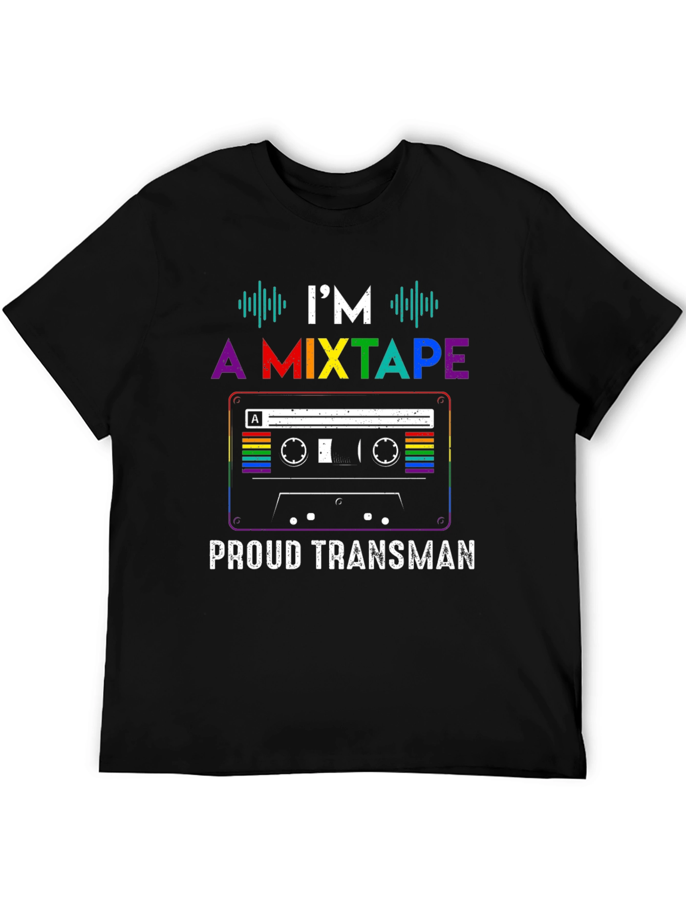Proud Transman Mixtape Graphic T-Shirt