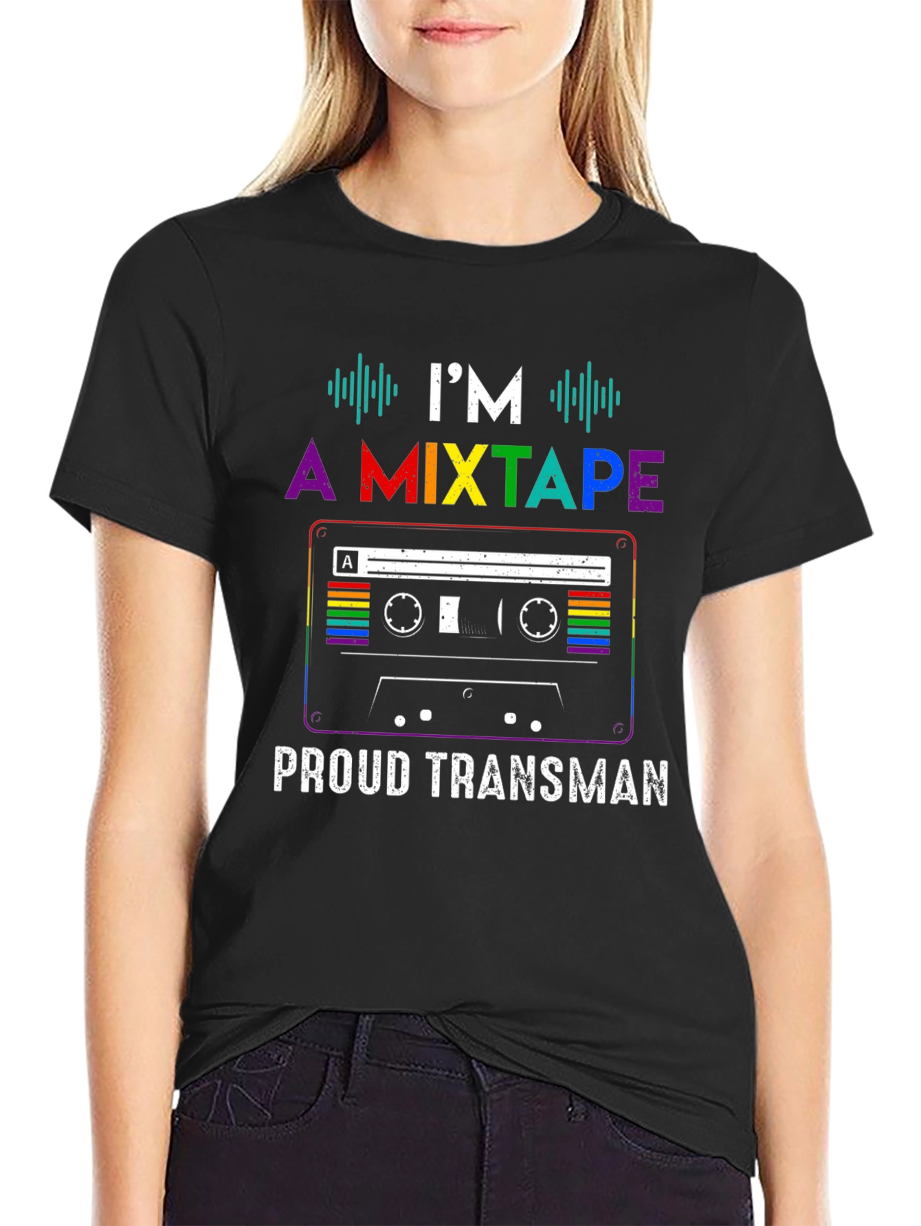 Proud Transman Mixtape Graphic T-Shirt