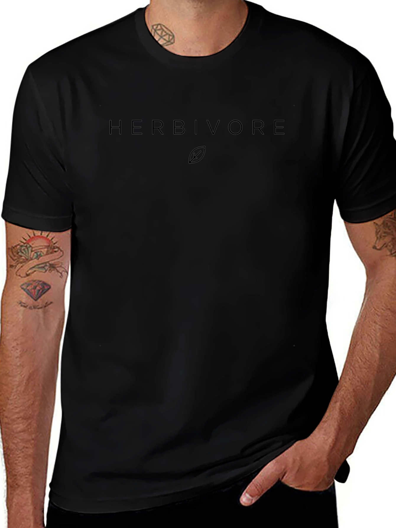 Herbivore Graphic Tee - Vegan Friendly Design