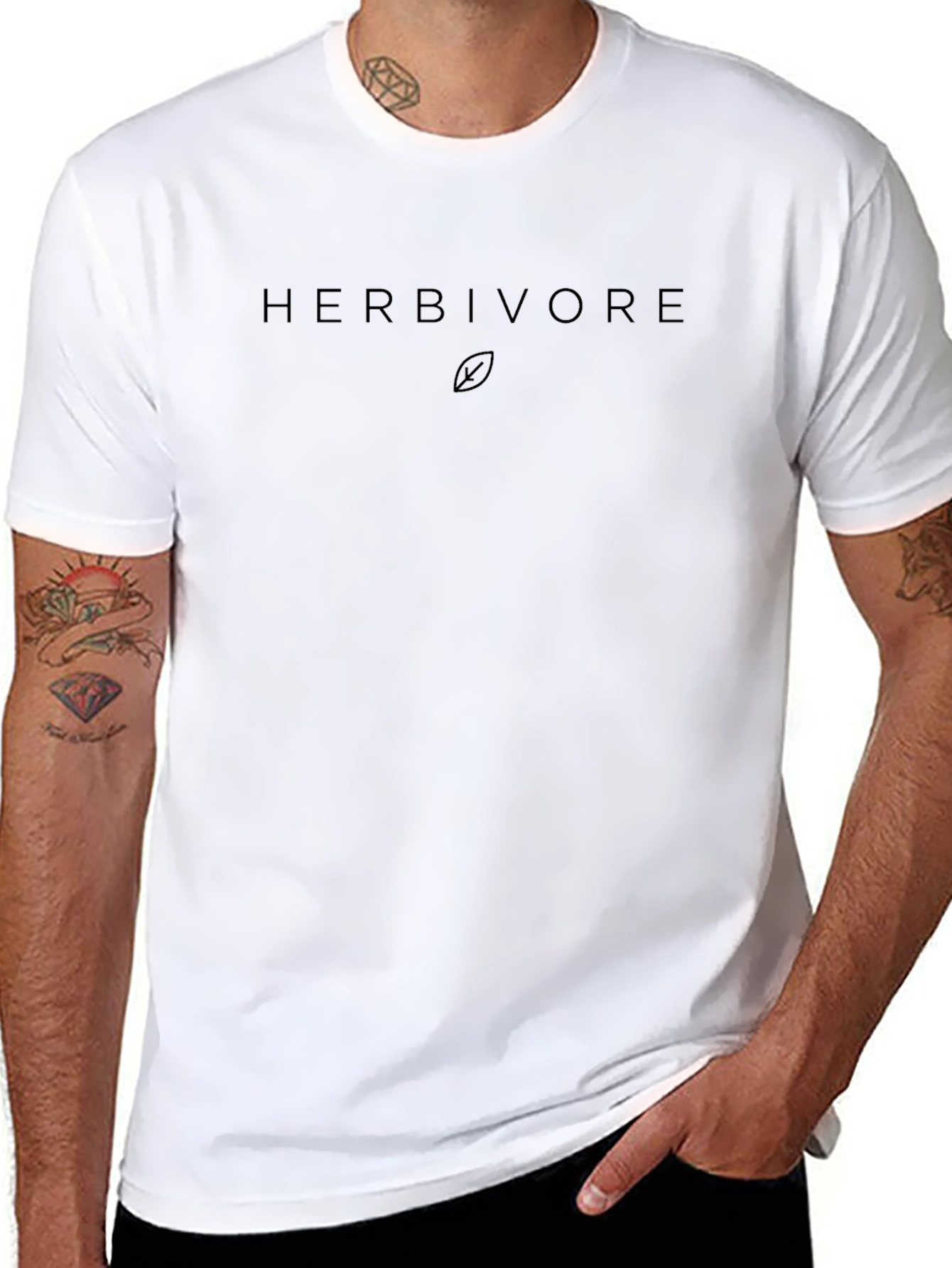 Herbivore Graphic Tee - Vegan Friendly Design