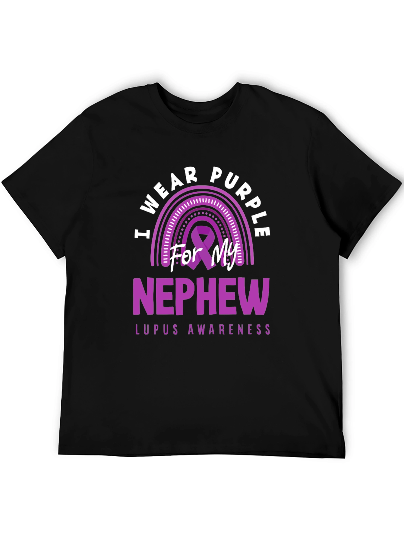 Purple Lupus Awareness Nephew T-Shirt