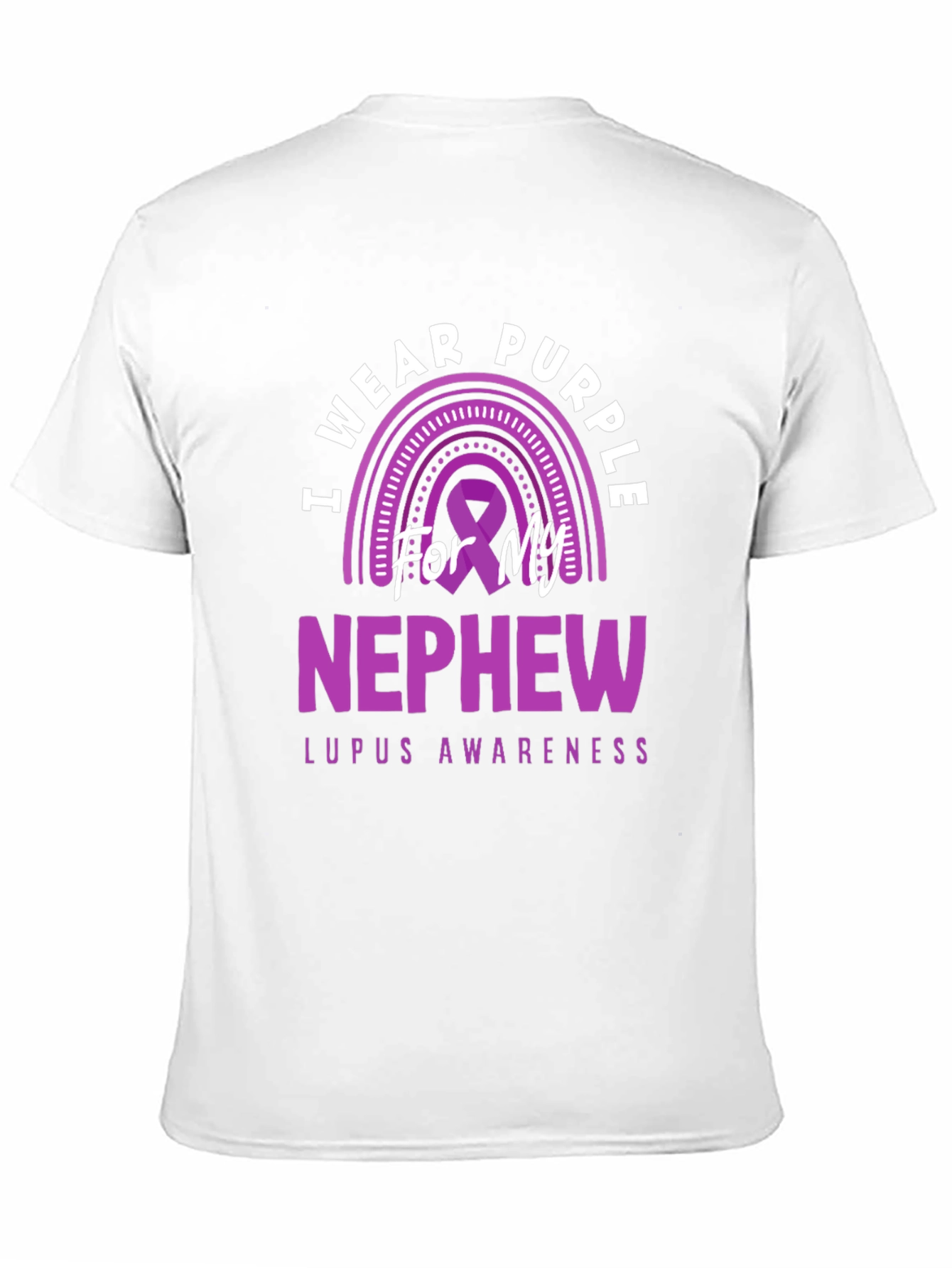 Purple Lupus Awareness Nephew T-Shirt