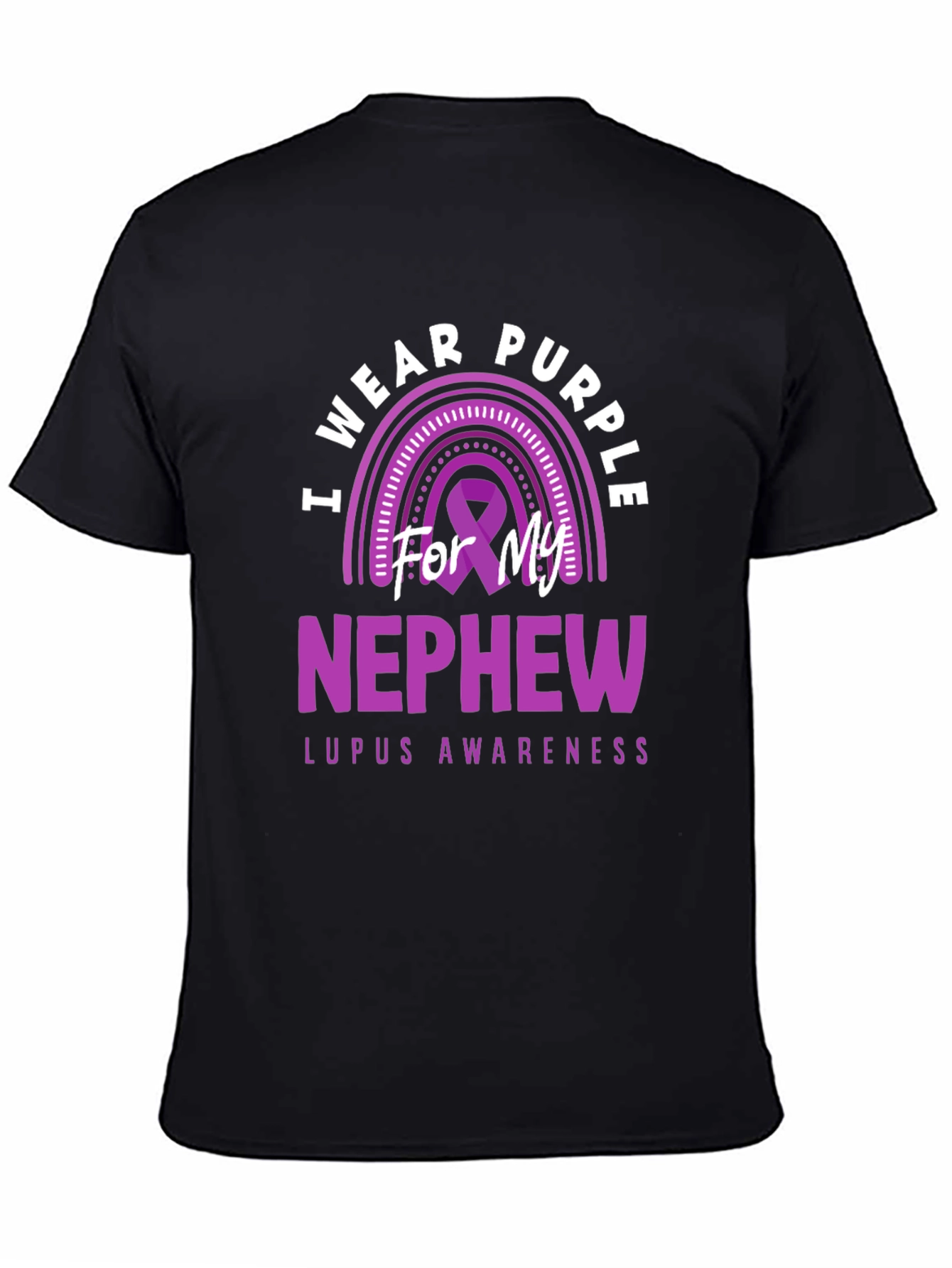 Purple Lupus Awareness Nephew T-Shirt