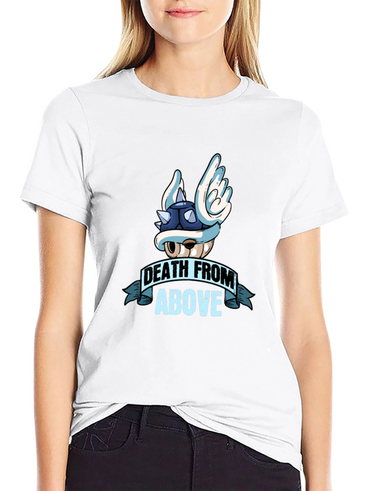 Death From Above Winged Shell Graphic T-Shirt