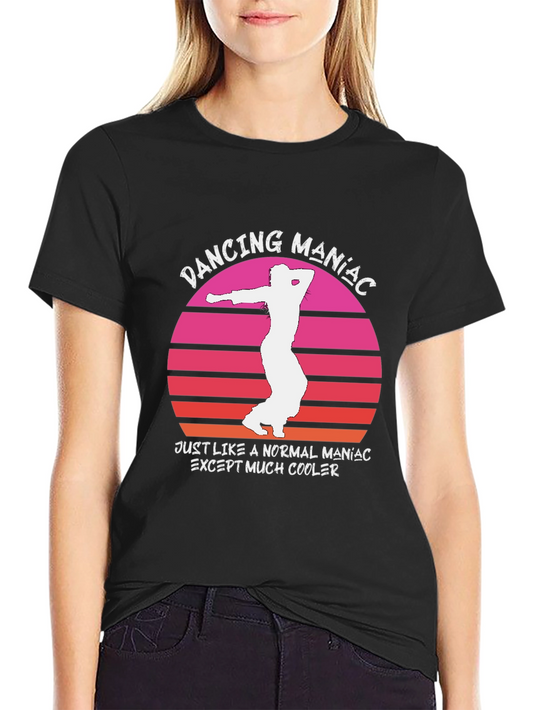 Dancing Maniac T-Shirt - Cool Retro Design