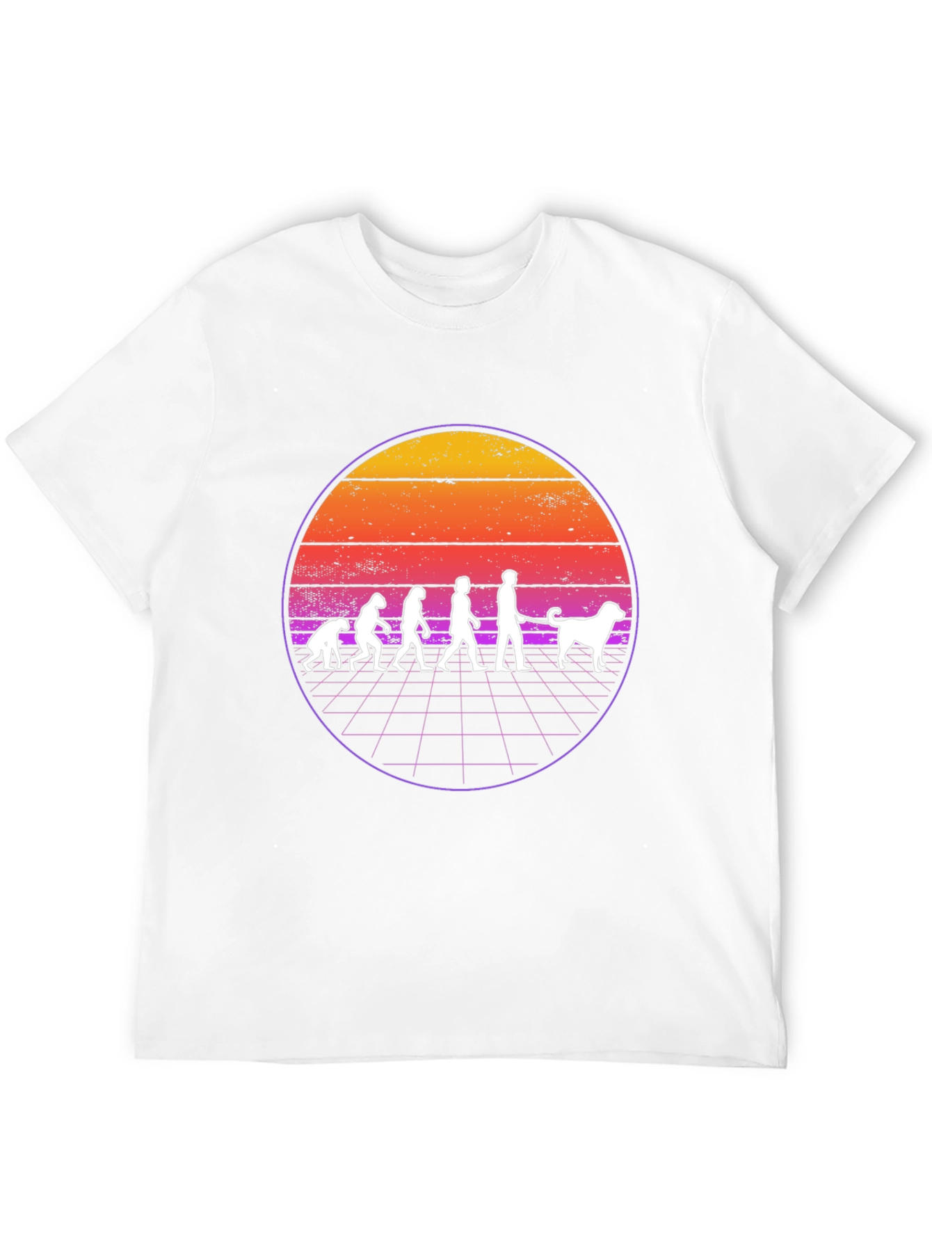 Evolution of Dog Walking T-Shirt