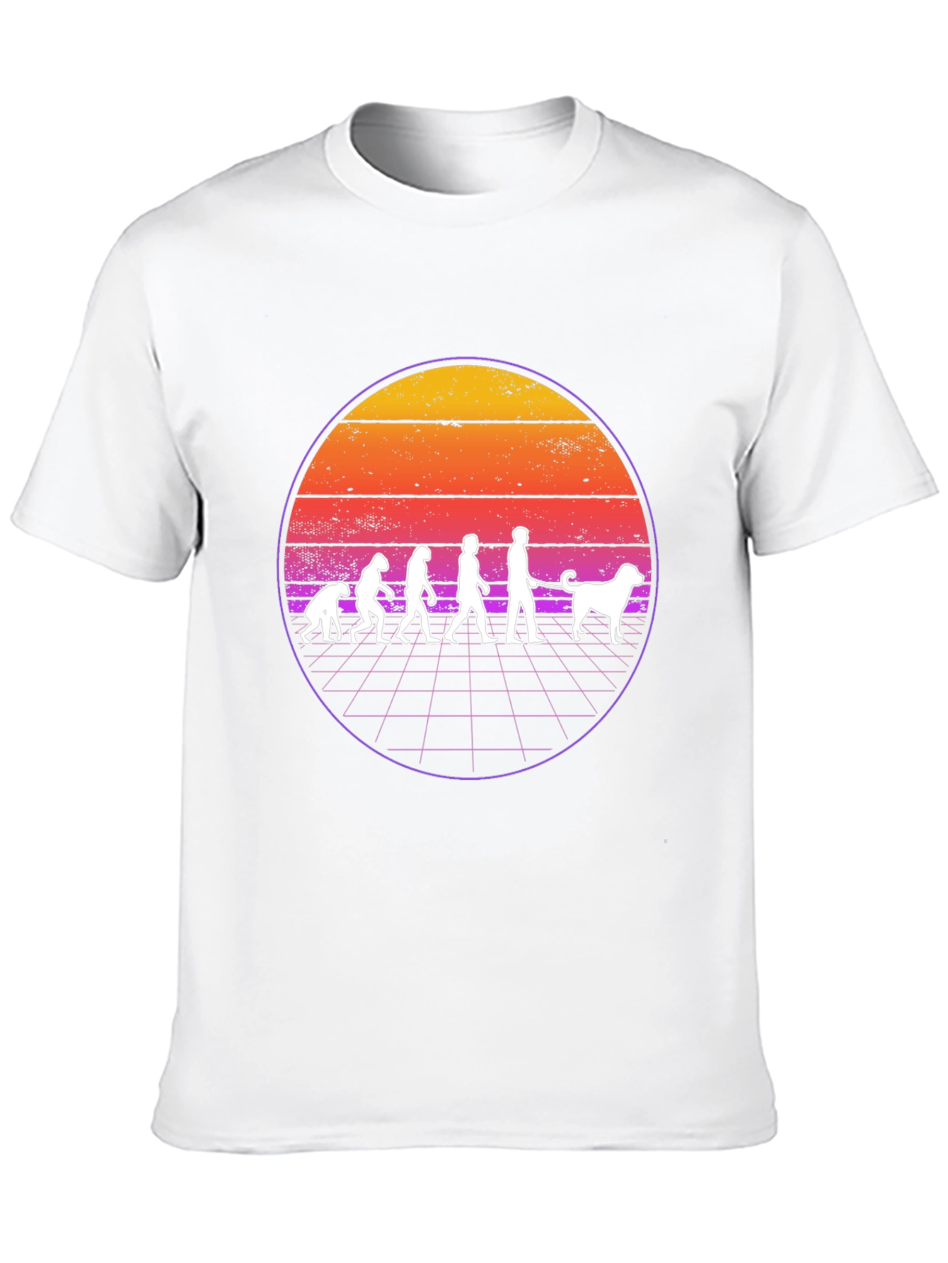 Evolution of Dog Walking T-Shirt