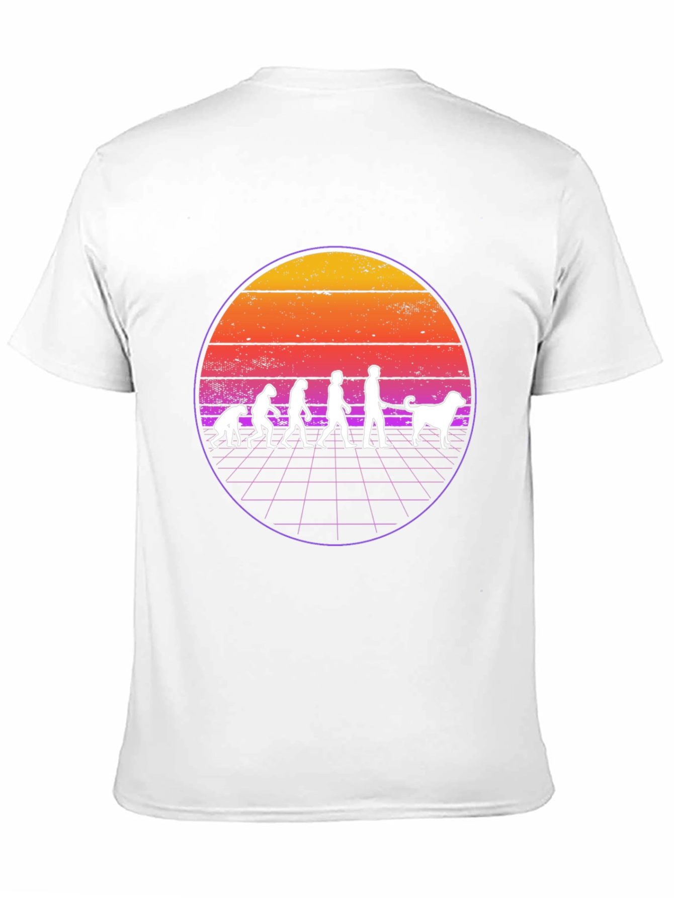Evolution of Dog Walking T-Shirt