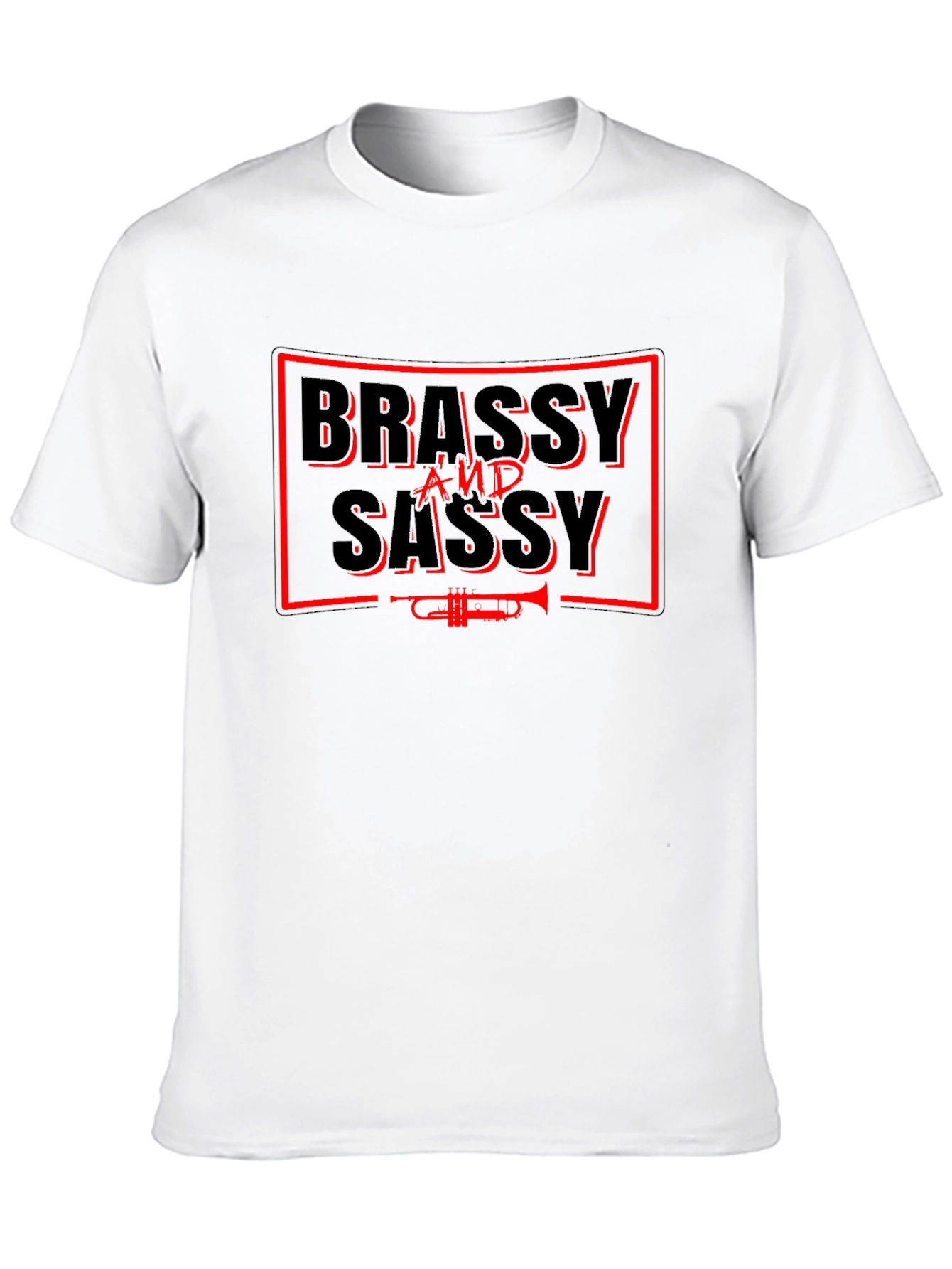 Brassy & Sassy Graphic Tee - Black T-Shirt