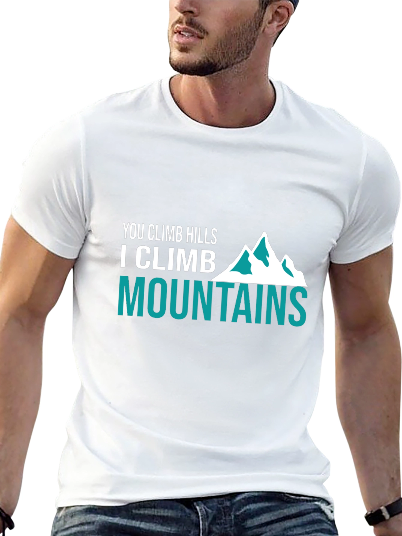 Climb Mountains Graphic Tee | Adventurer T-Shirt