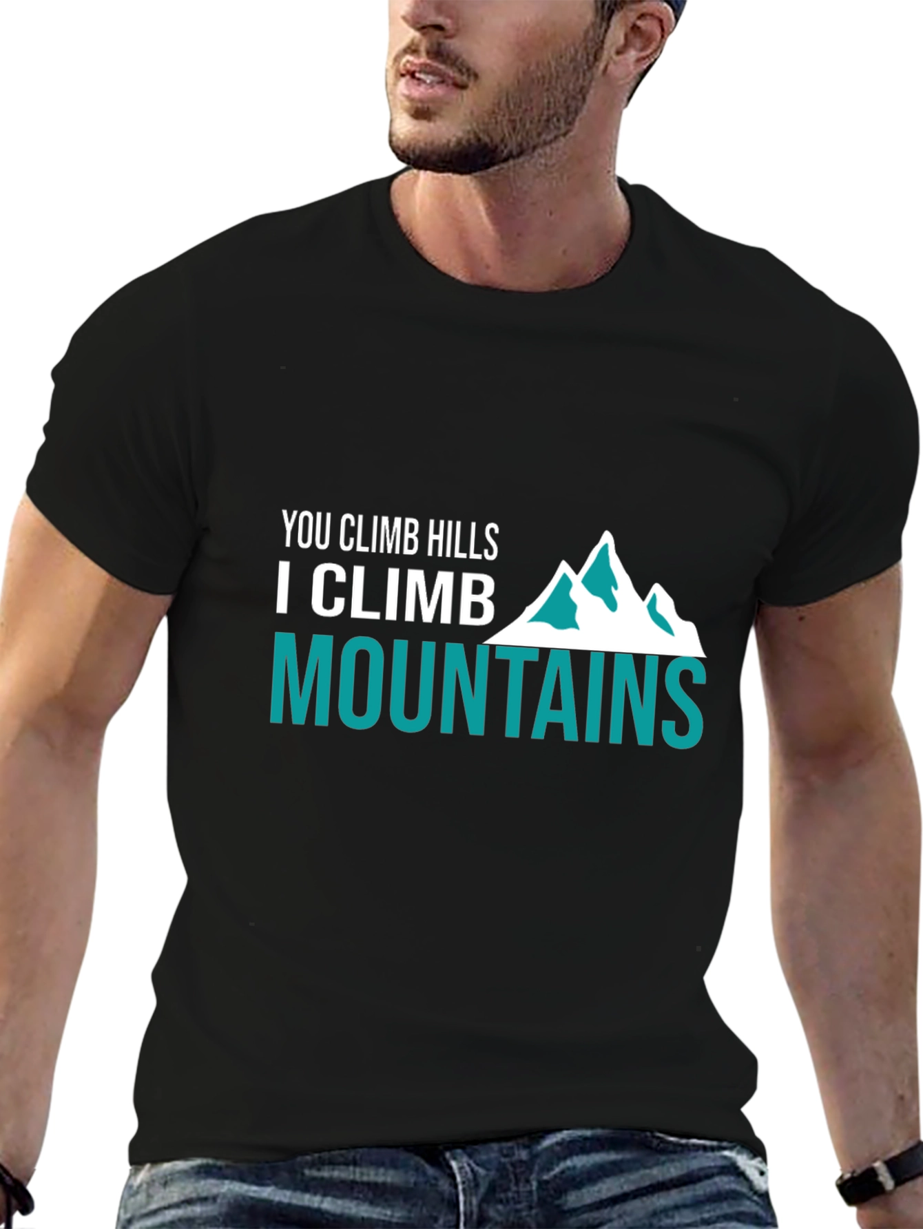 Climb Mountains Graphic Tee | Adventurer T-Shirt