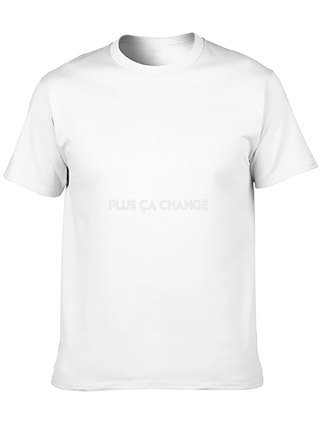 Plus Ça Change Graphic Tee - Classic Comfort