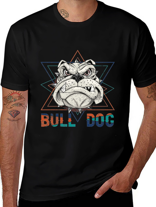 Bulldog Graphic Tee - Cool Dog Lover T-Shirt