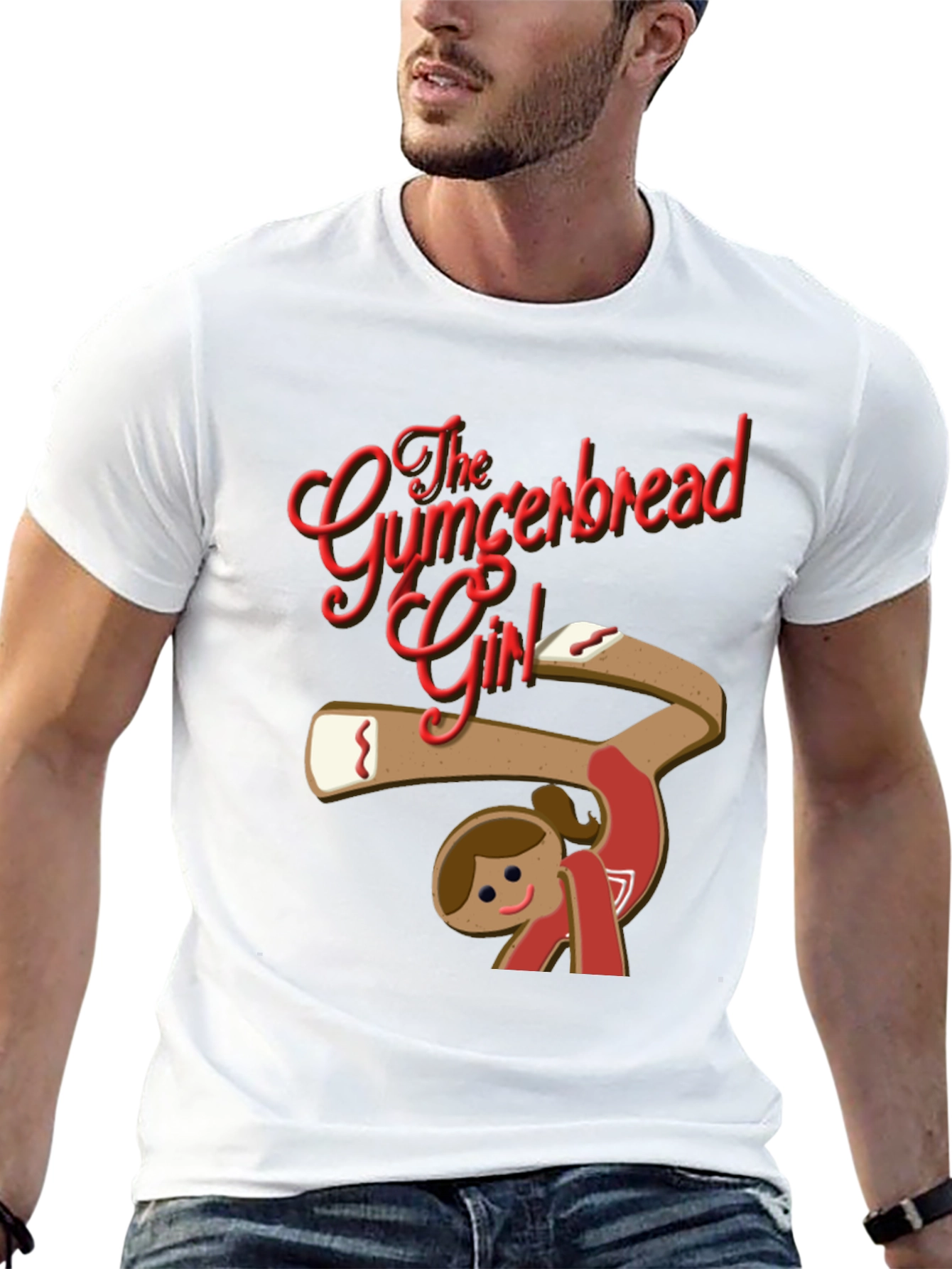 The Gumcerbread Girl Black T-Shirt
