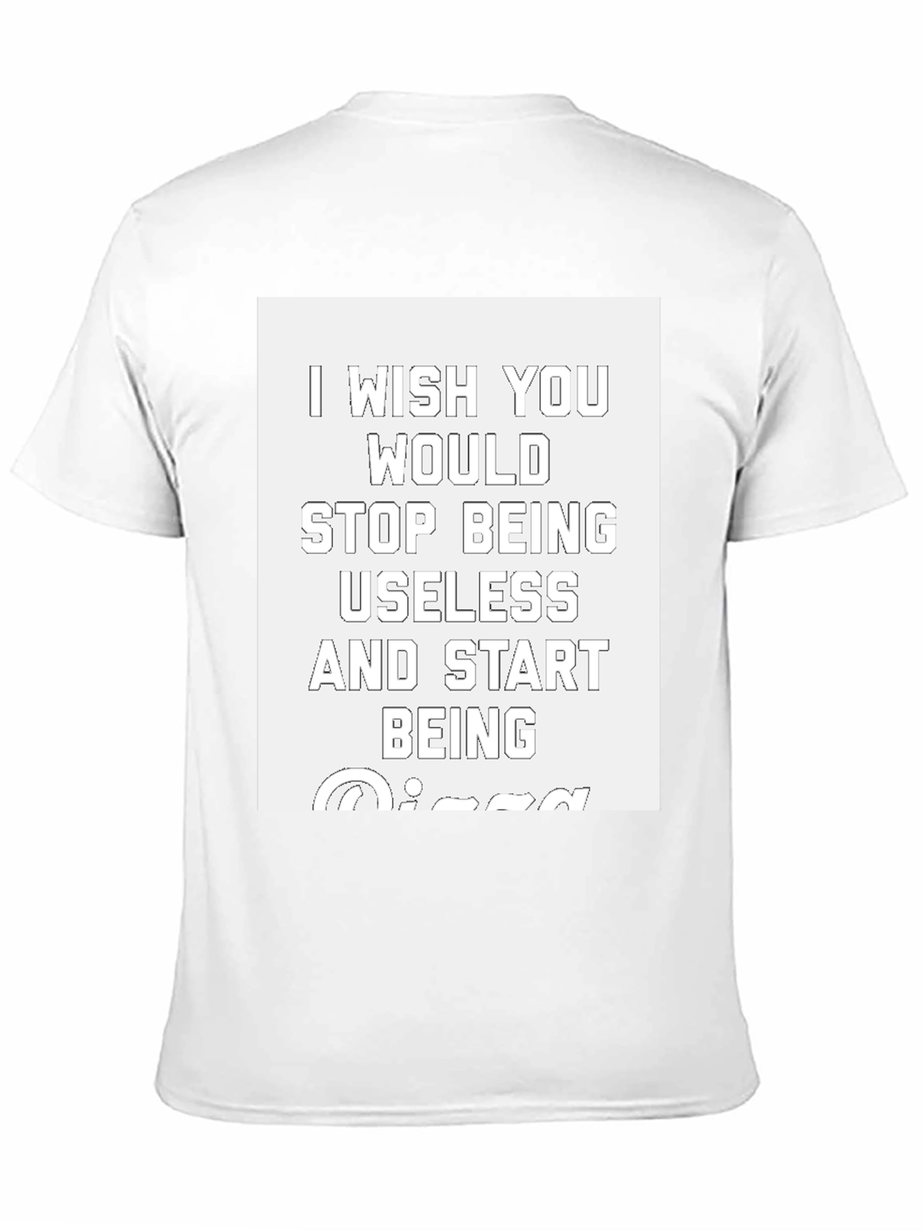 Funny Sarcastic Graphic Tee - Be Amazing!