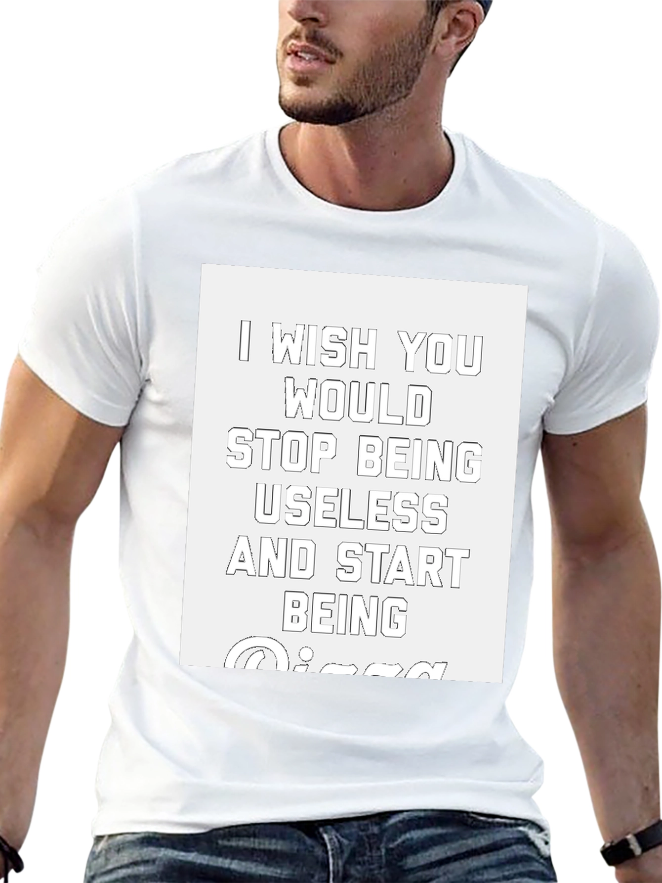 Funny Sarcastic Graphic Tee - Be Amazing!