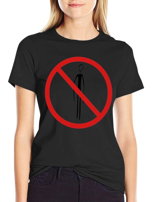 Forbidden Alien T-Shirt - Black Crew Neck Novelty Tee