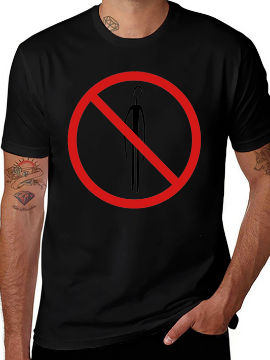 Forbidden Alien T-Shirt - Black Crew Neck Novelty Tee