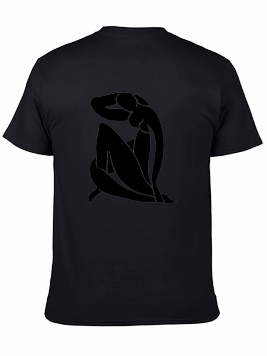 Abstract Art Graphic Tee - Modern Style Shirt