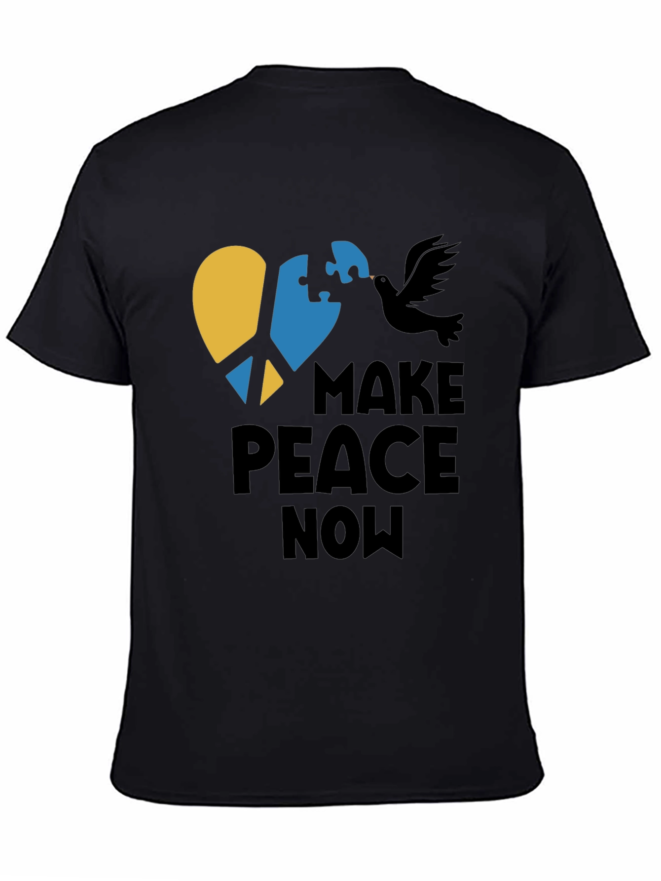Make Peace Now T-Shirt - Ukraine Solidarity