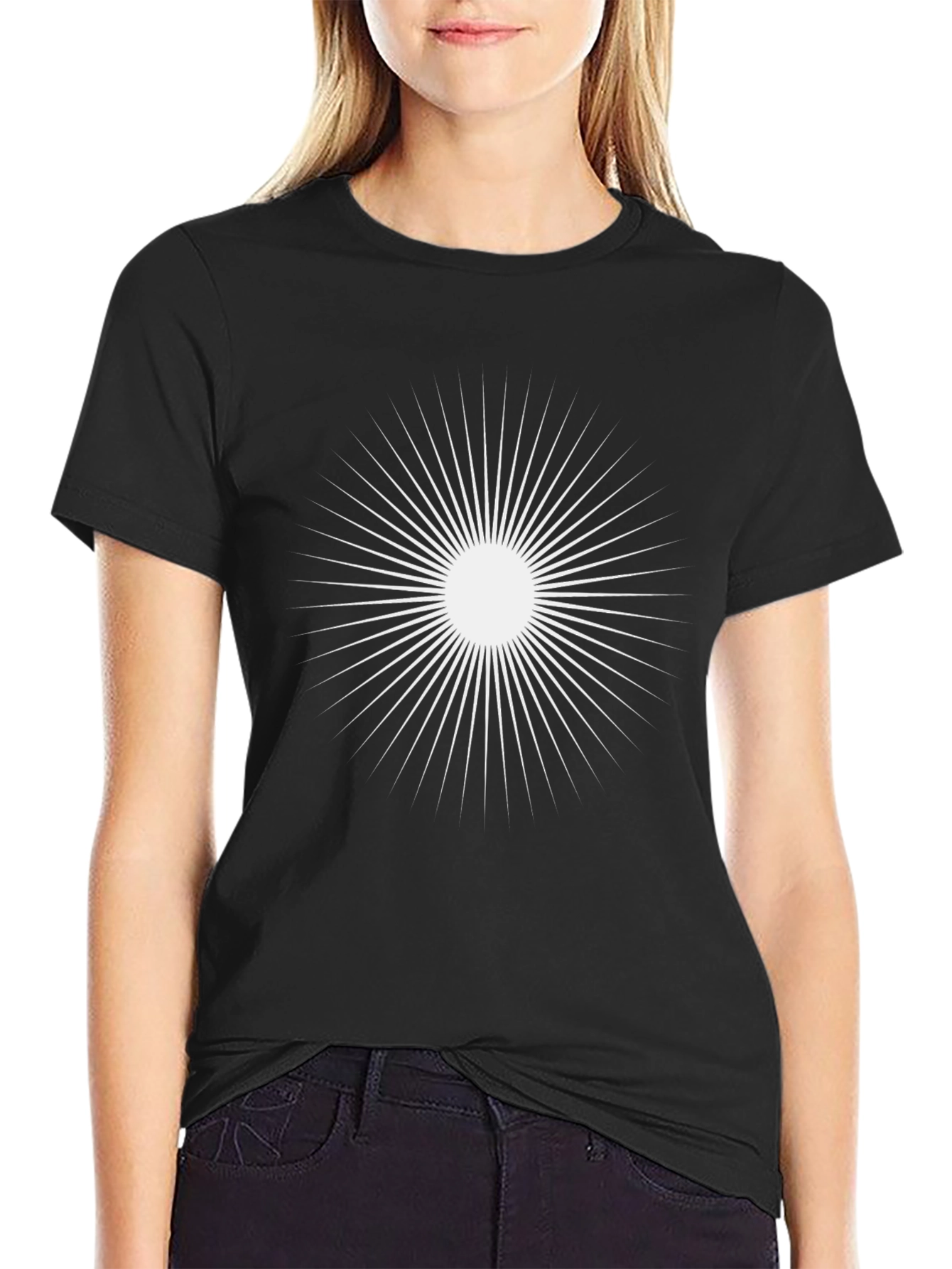 Starburst Graphic Tee - Modern Casual Style