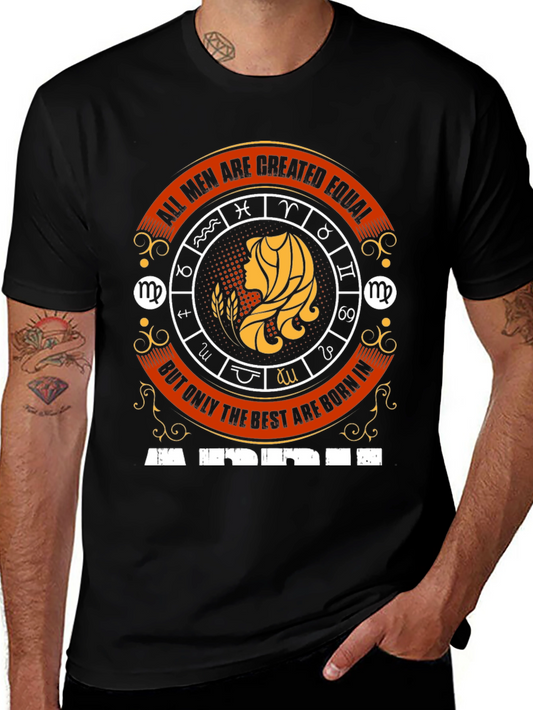 Virgo Zodiac T-Shirt - All Men Are Created Equal
