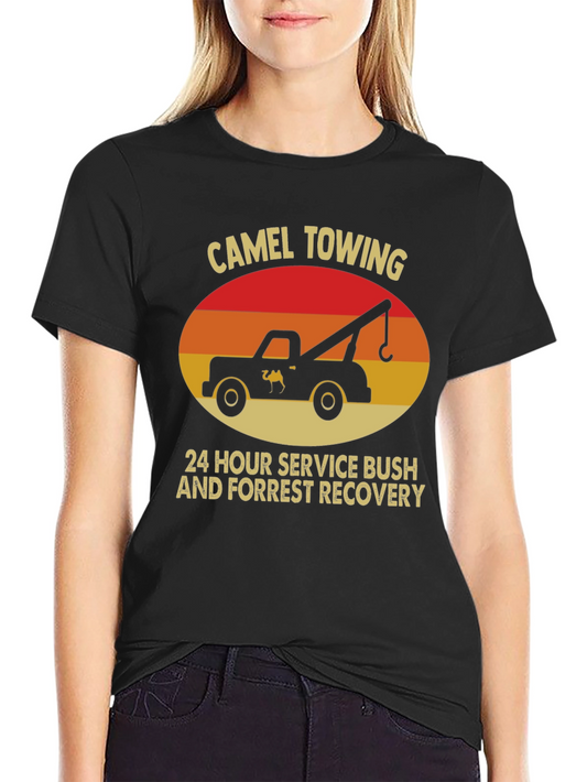 Camel Towing T-Shirt - 24 Hour Bush & Forrest Recovery