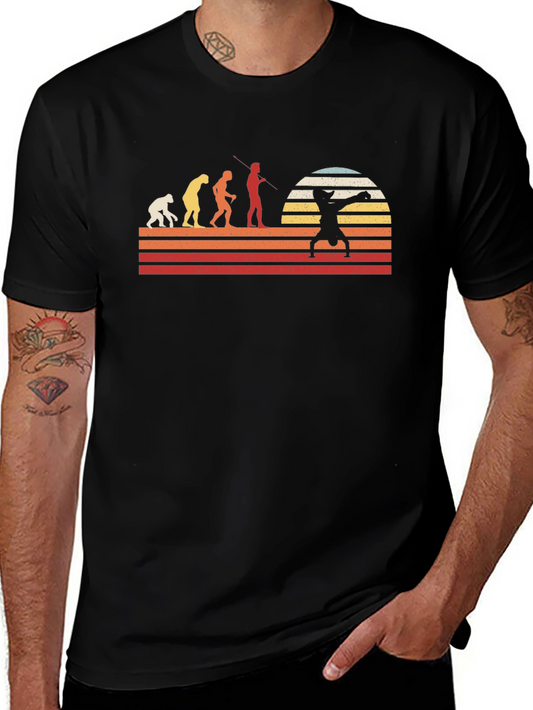 Evolution of Wrestling Retro T-Shirt
