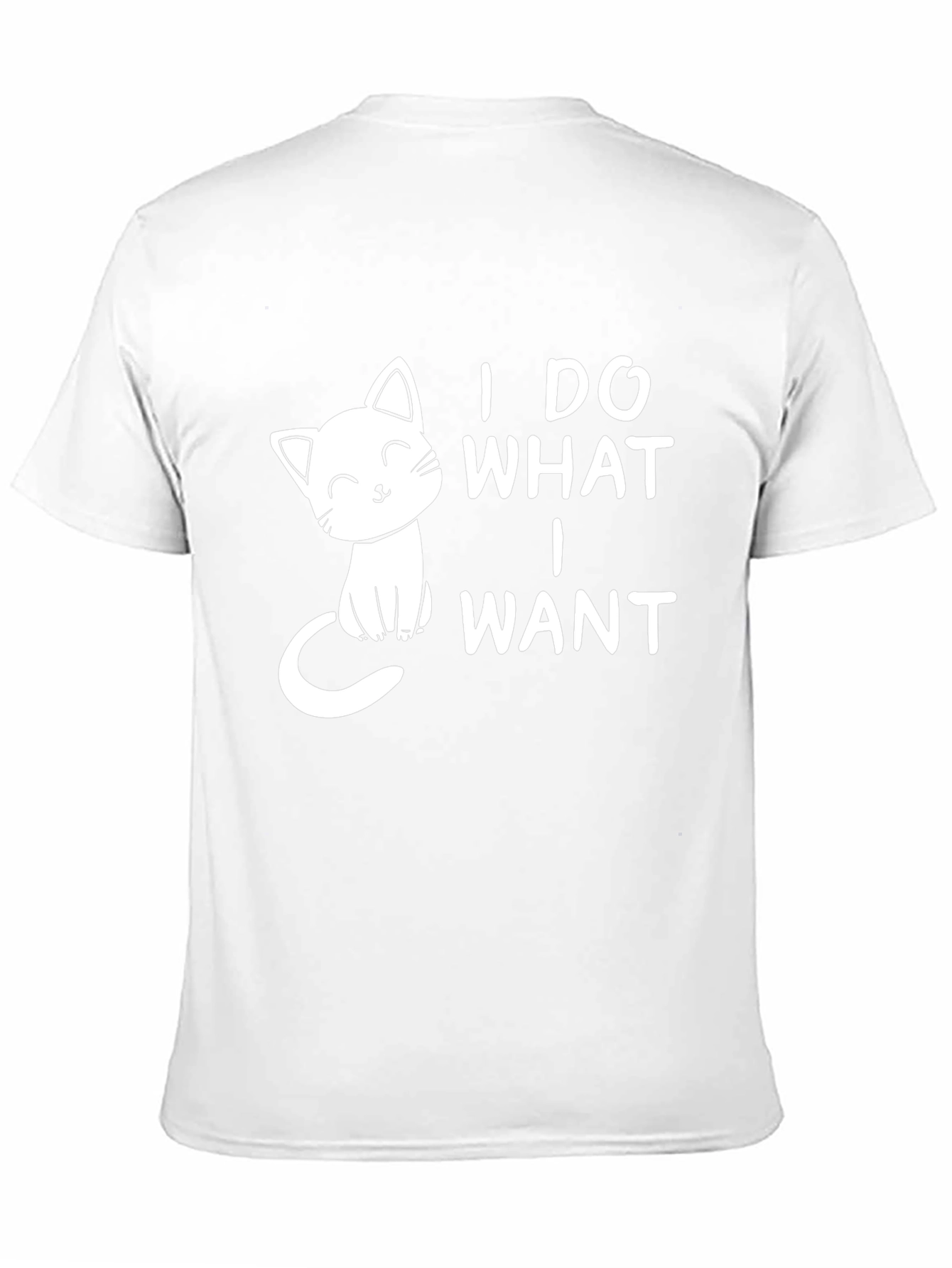 I Do What I Want Cat T-Shirt