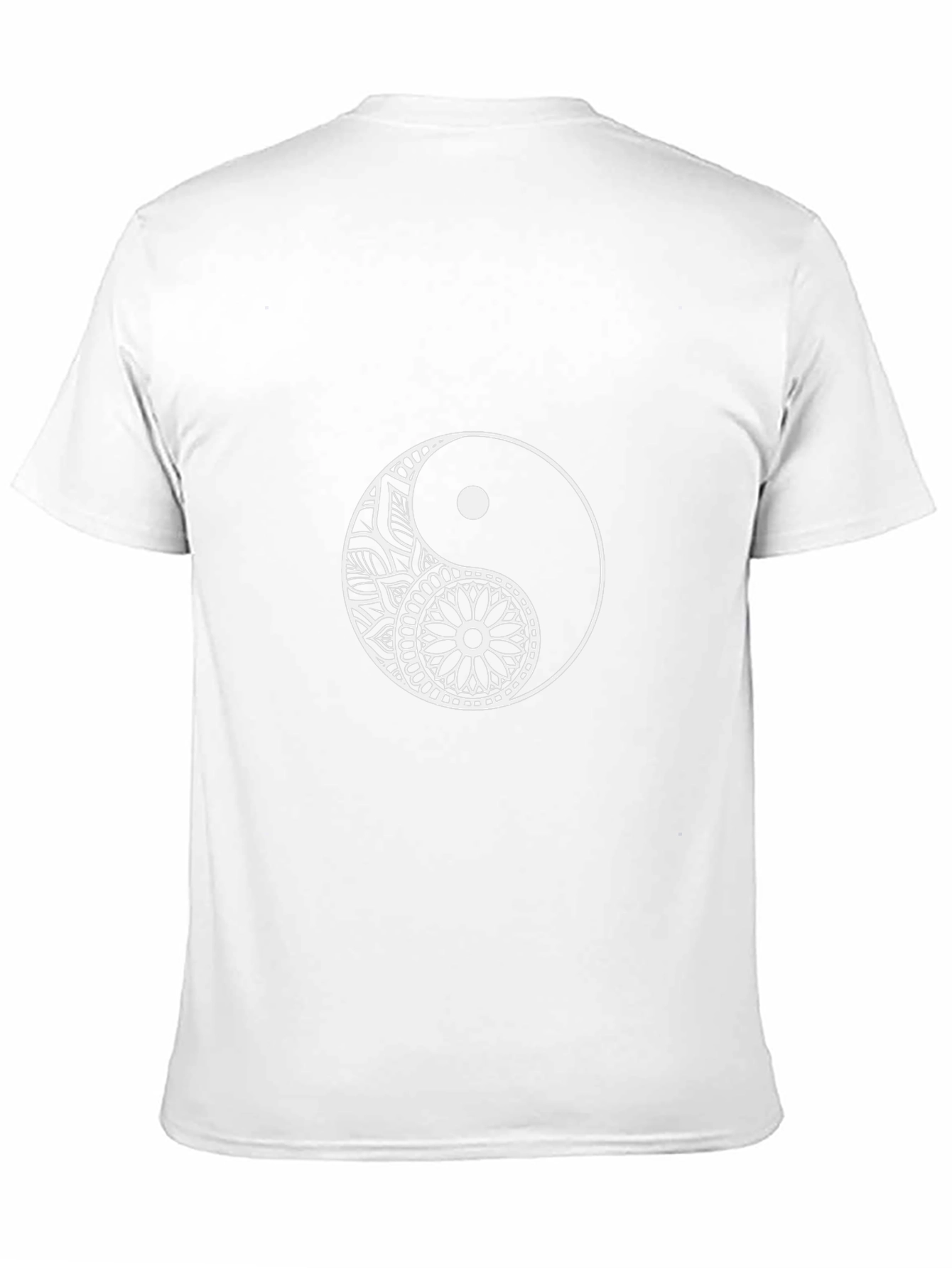 Yin Yang Mandala T-Shirt - Balance & Style