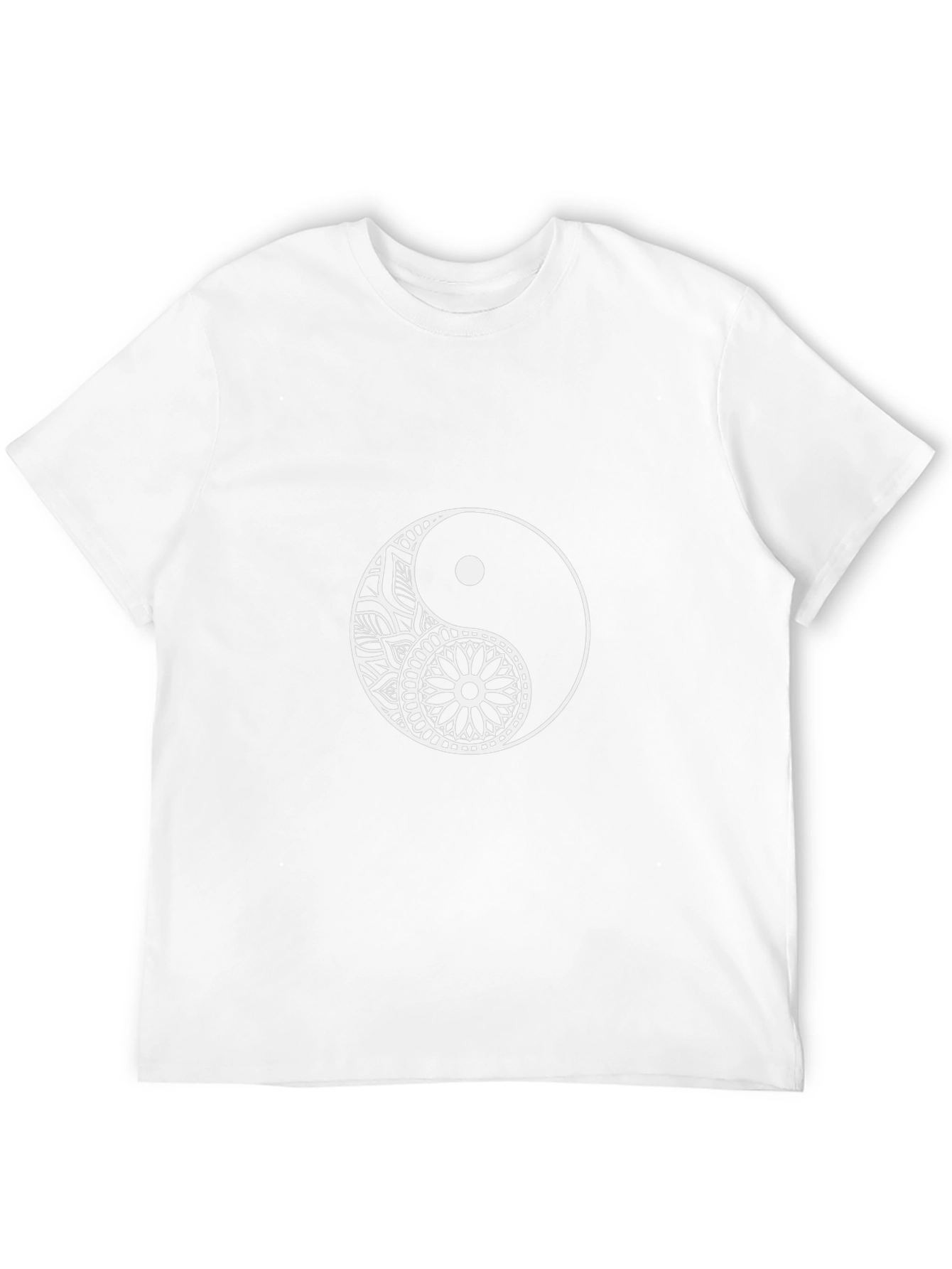 Yin Yang Mandala T-Shirt - Balance & Style
