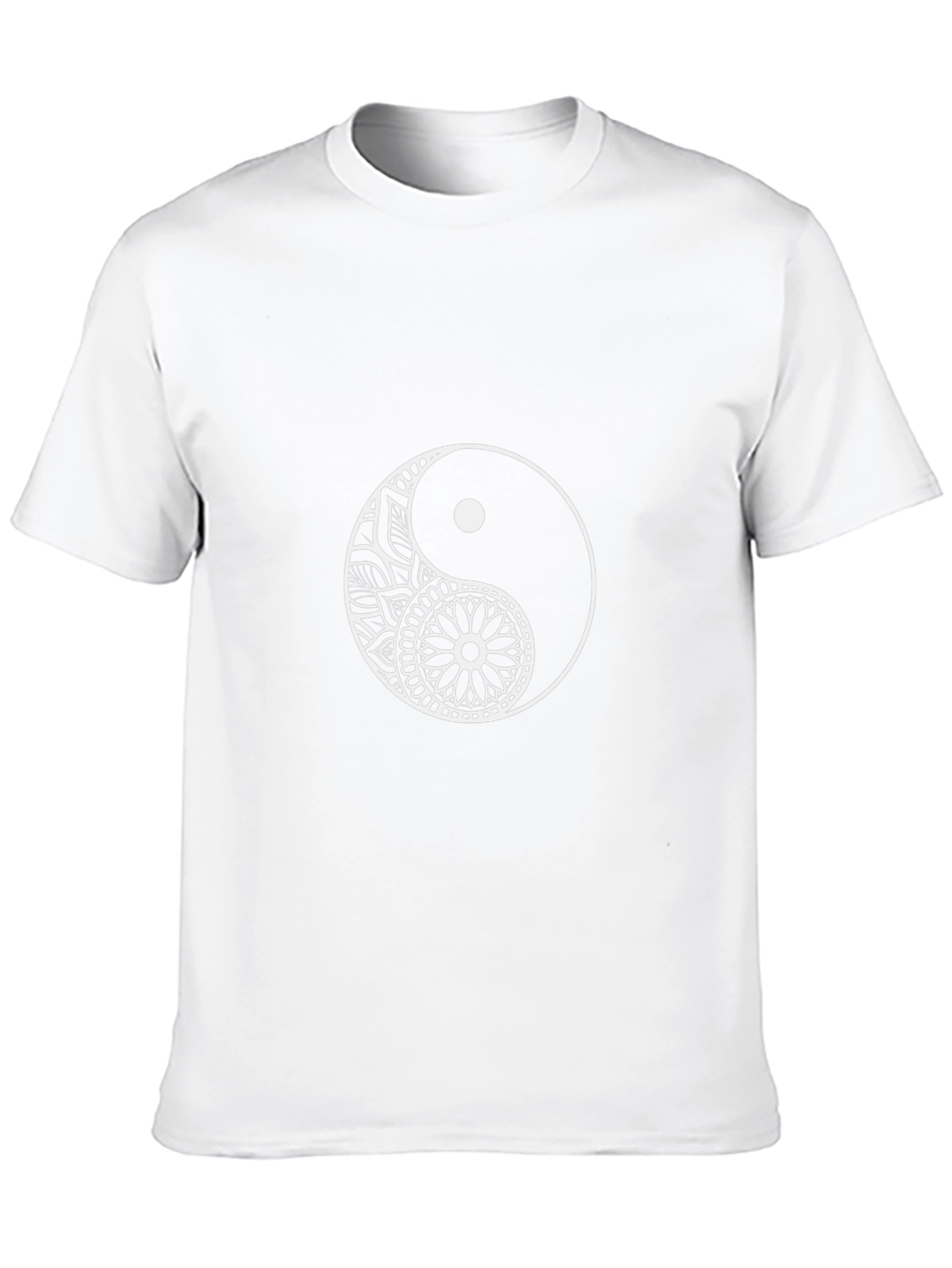 Yin Yang Mandala T-Shirt - Balance & Style