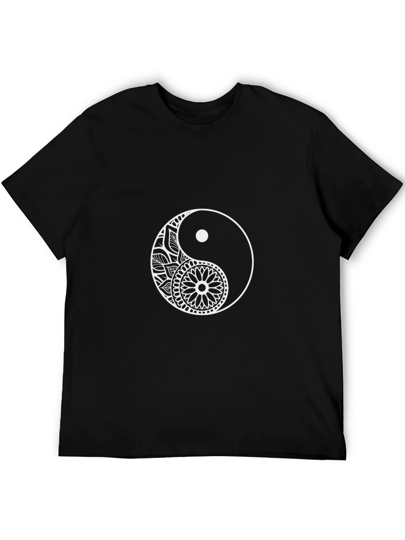 Yin Yang Mandala T-Shirt - Balance & Style