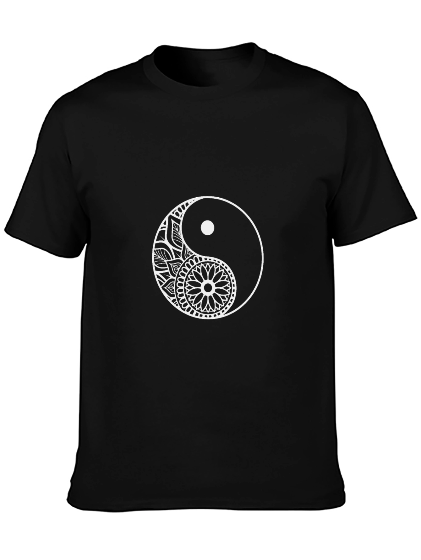 Yin Yang Mandala T-Shirt - Balance & Style
