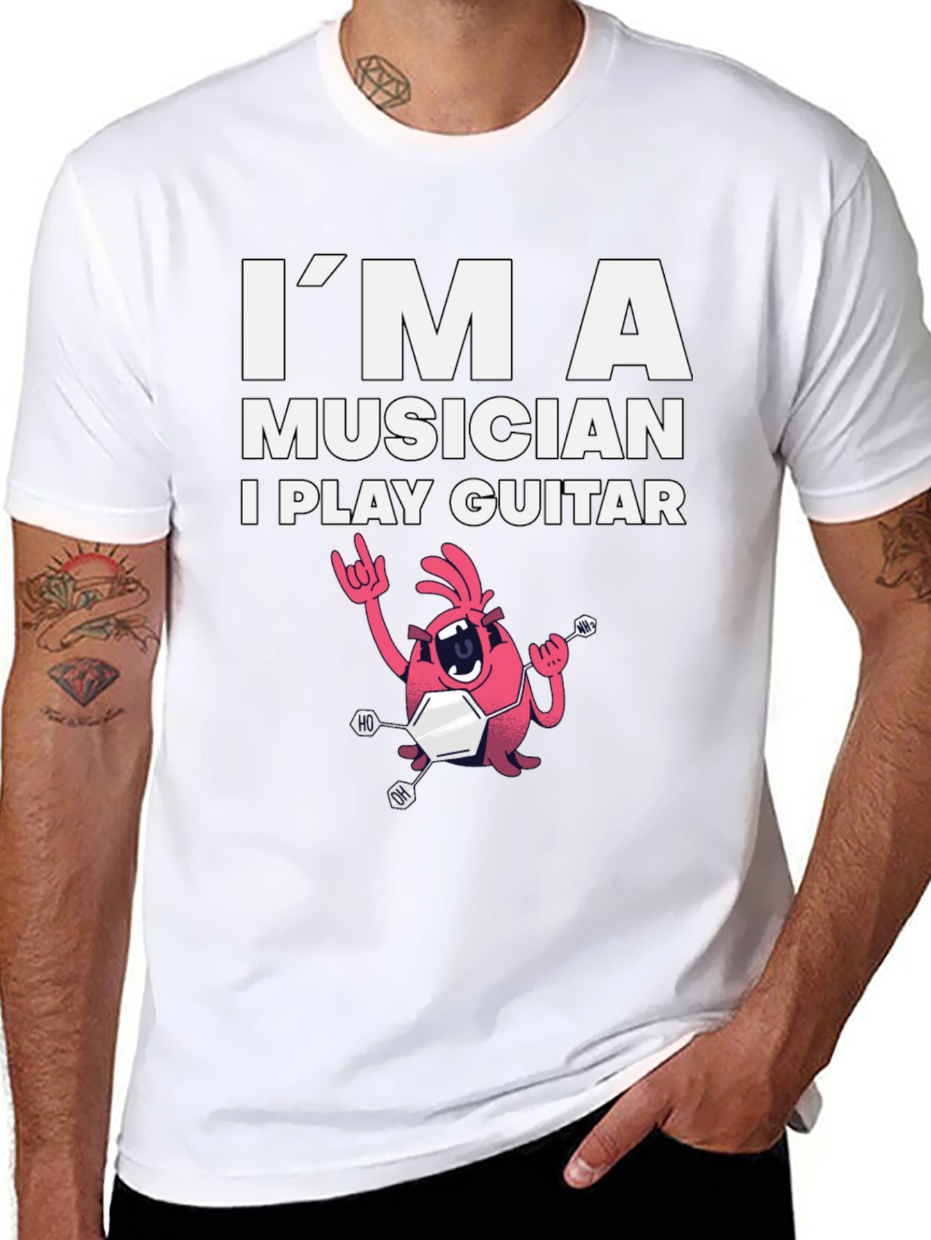 Im A Musician Guitar Player T-Shirt