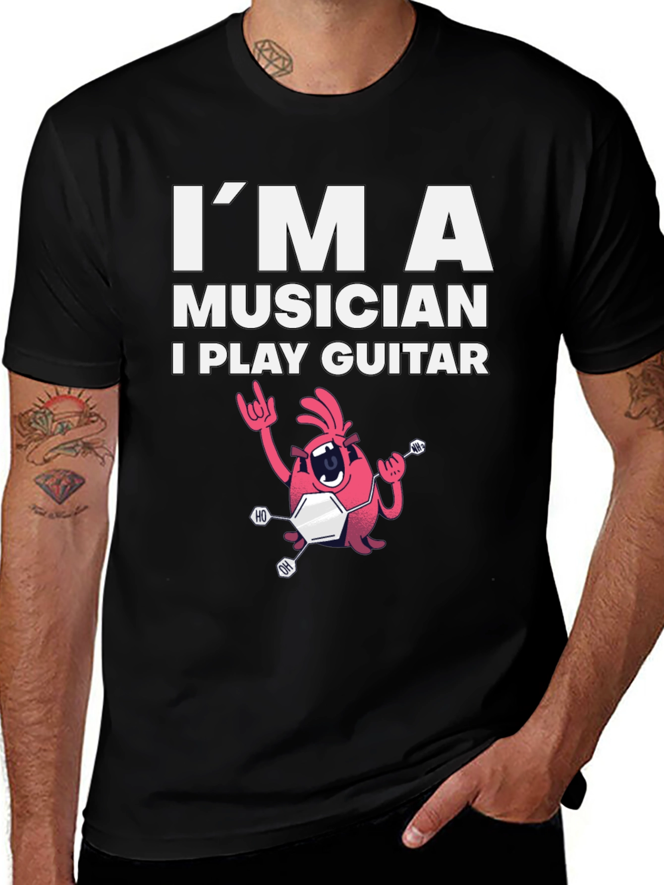 Im A Musician Guitar Player T-Shirt