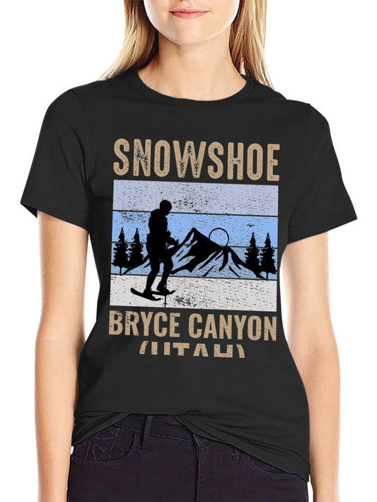 Snowshoe Bryce Canyon Utah Graphic Tee
