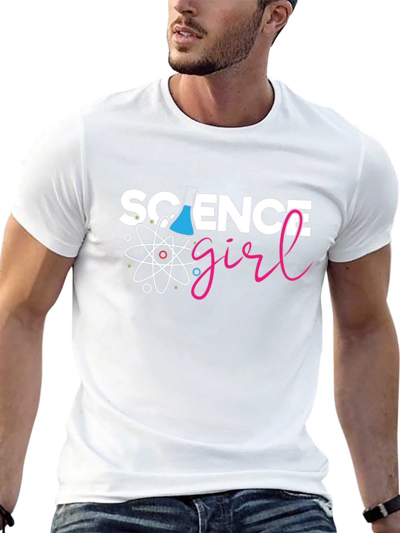 Science Girl T-Shirt - Fun & Educational Apparel