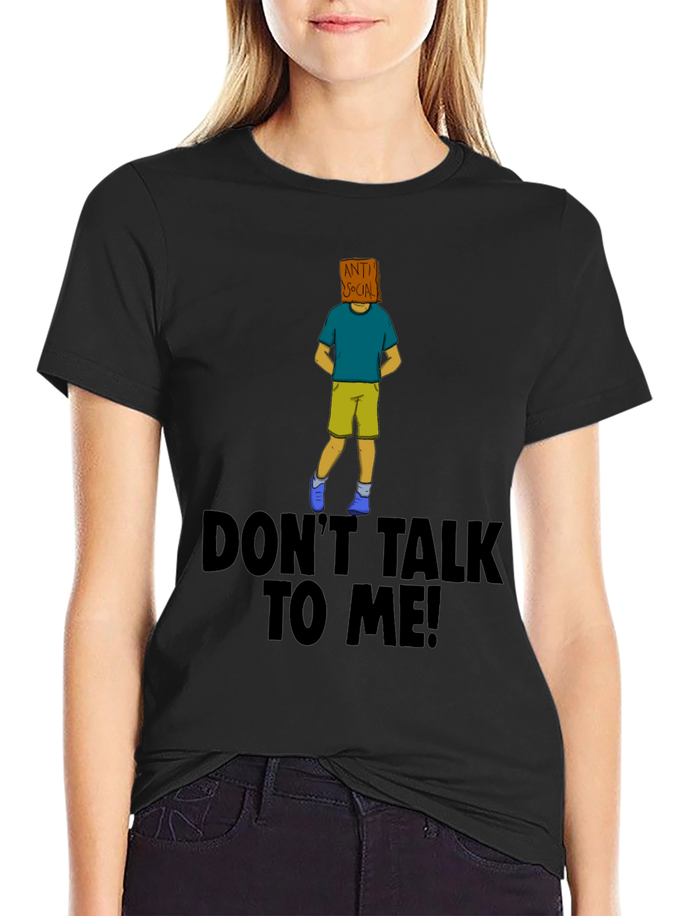 Anti-Social Graphic Tee - Dont Talk To Me!