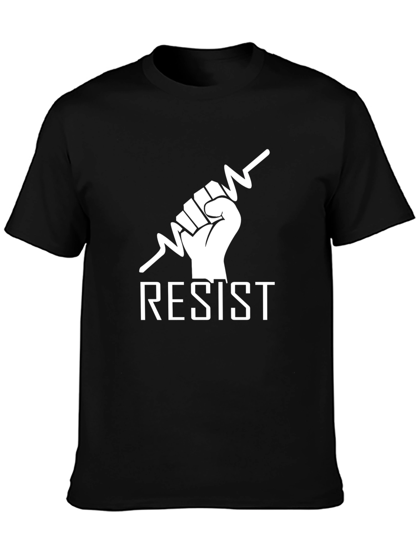 Resist Graphic Tee - Bold Statement Shirt