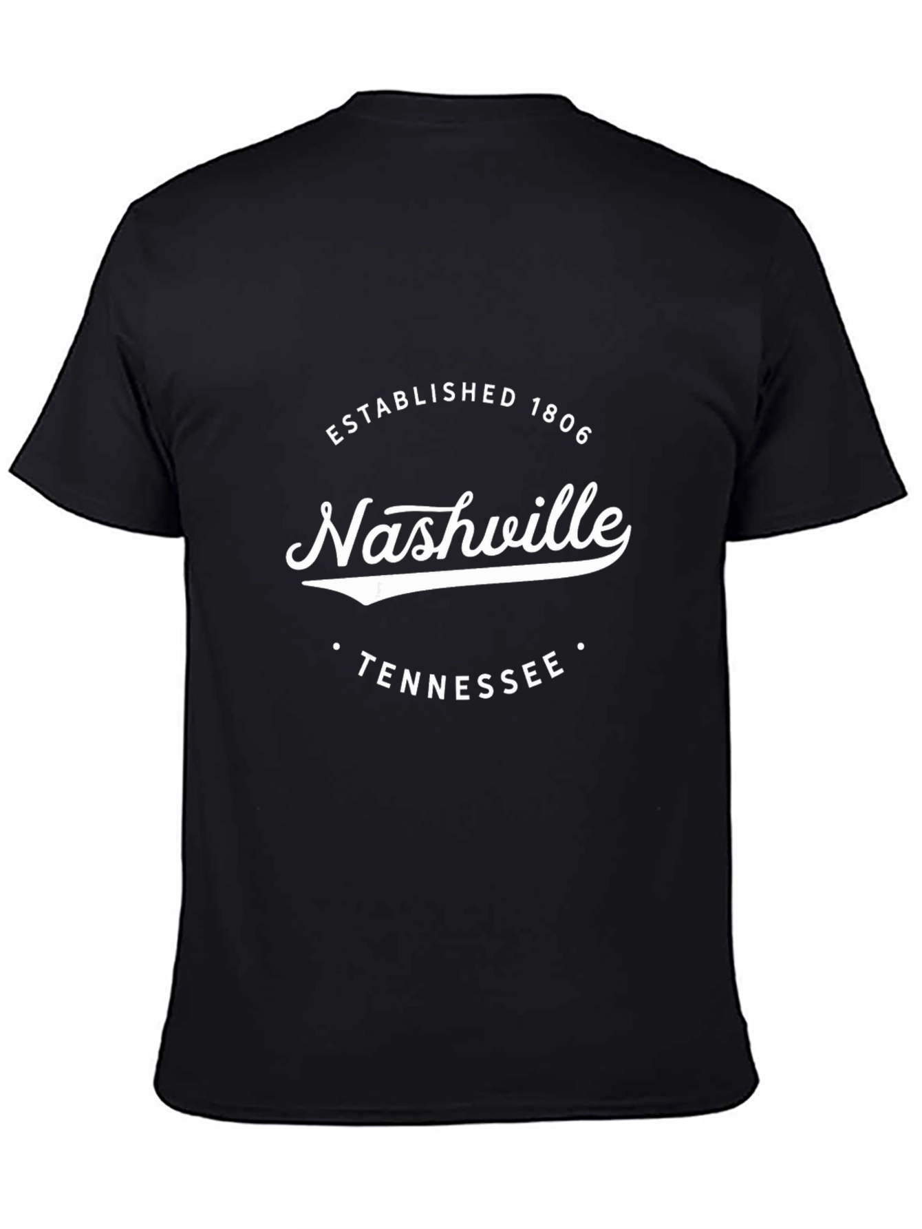 Nashville Tennessee Est. 1806 Black T-Shirt