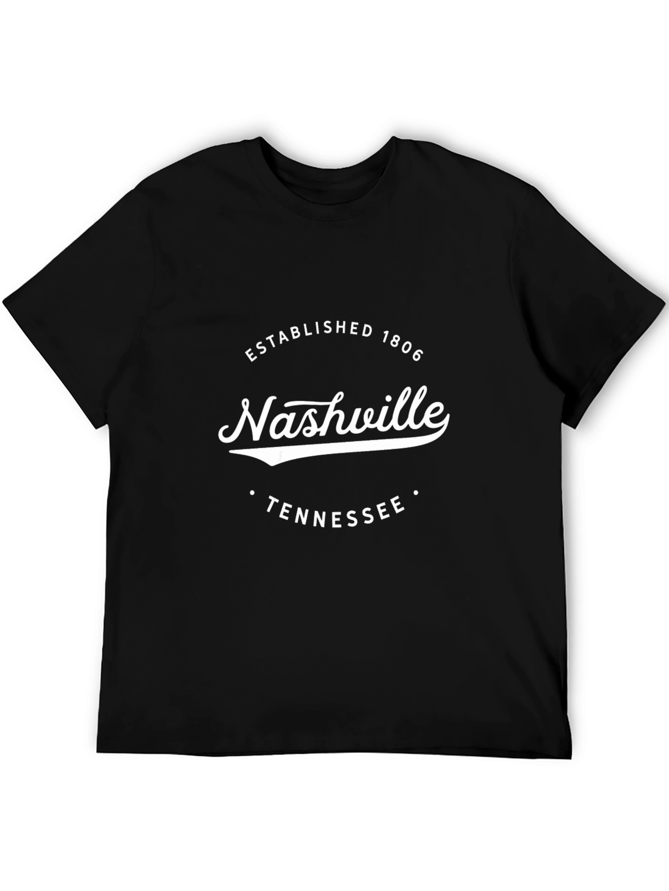 Nashville Tennessee Est. 1806 Black T-Shirt