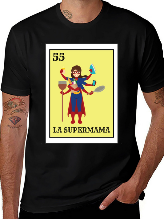 La Supermama T-Shirt - Super Hero Mom Tee