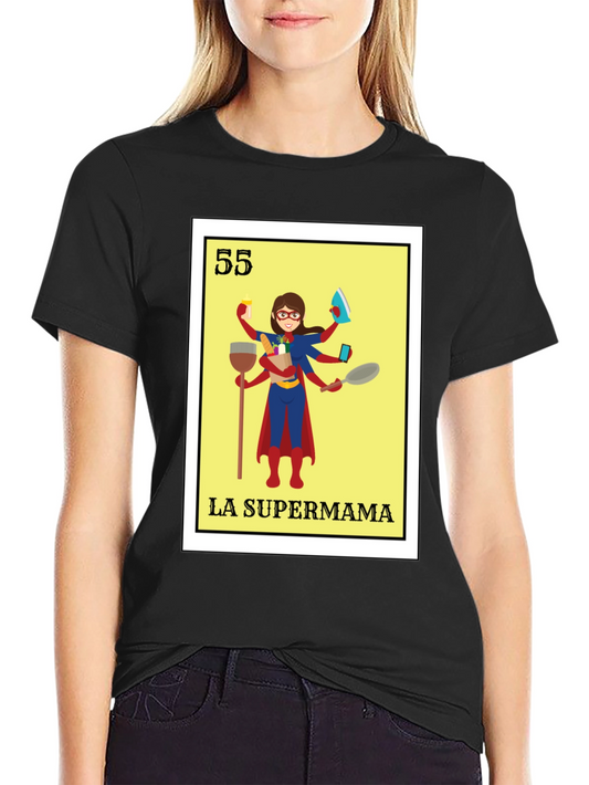 La Supermama T-Shirt - Super Hero Mom Tee