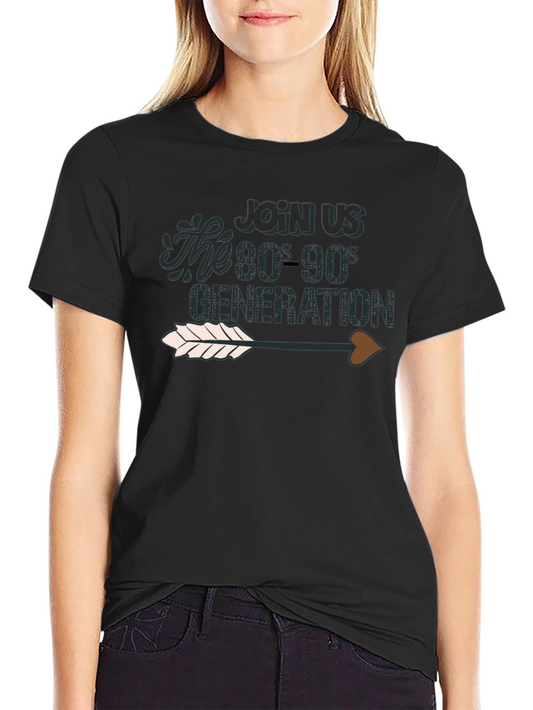 80s 90s Generation Arrow T-Shirt