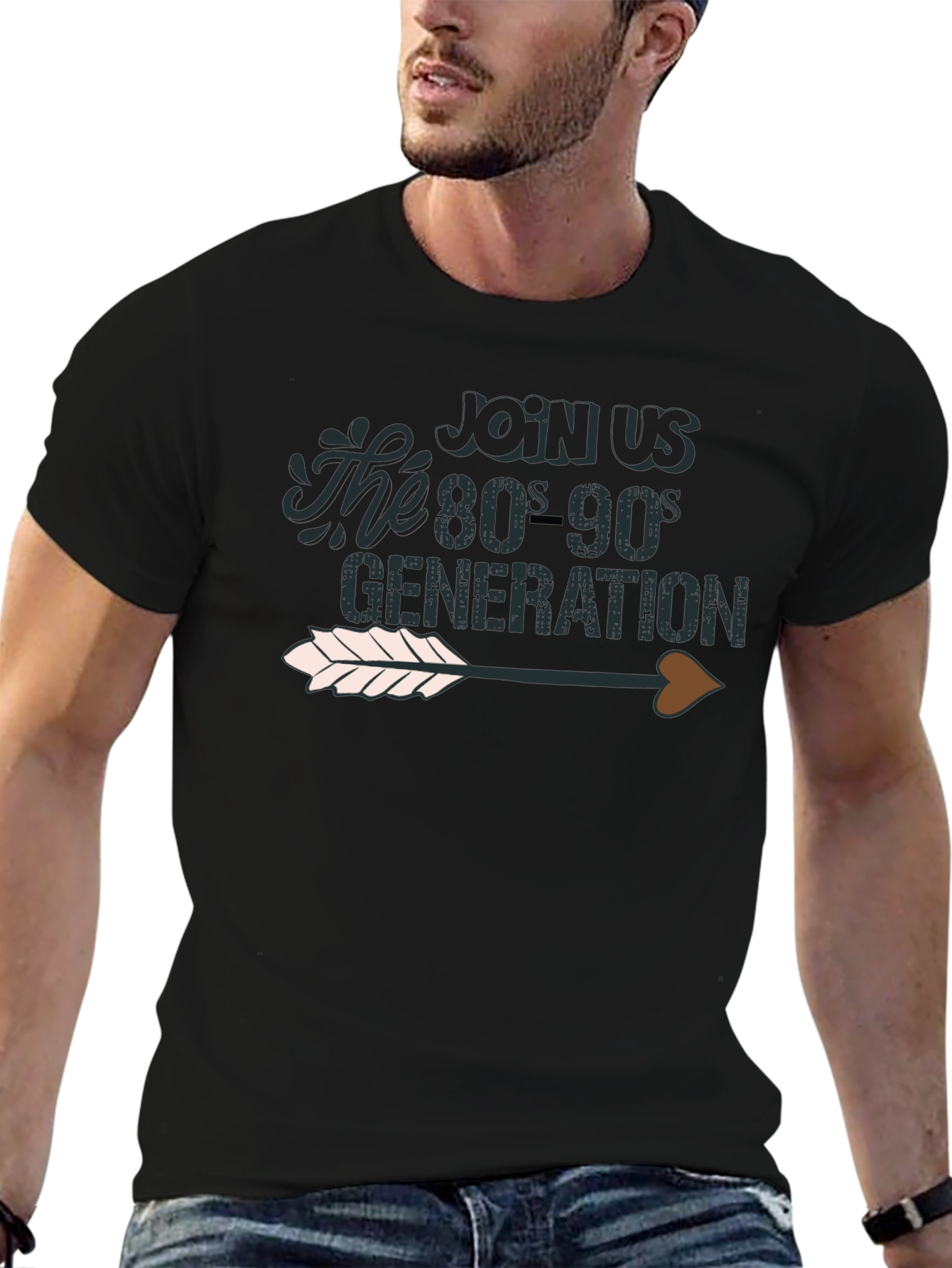 80s 90s Generation Arrow T-Shirt